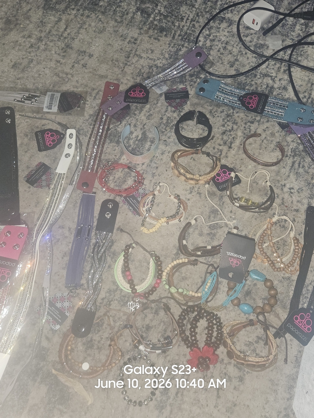 Paparazzi Multicolor Beaded & Leather Bracelet Set